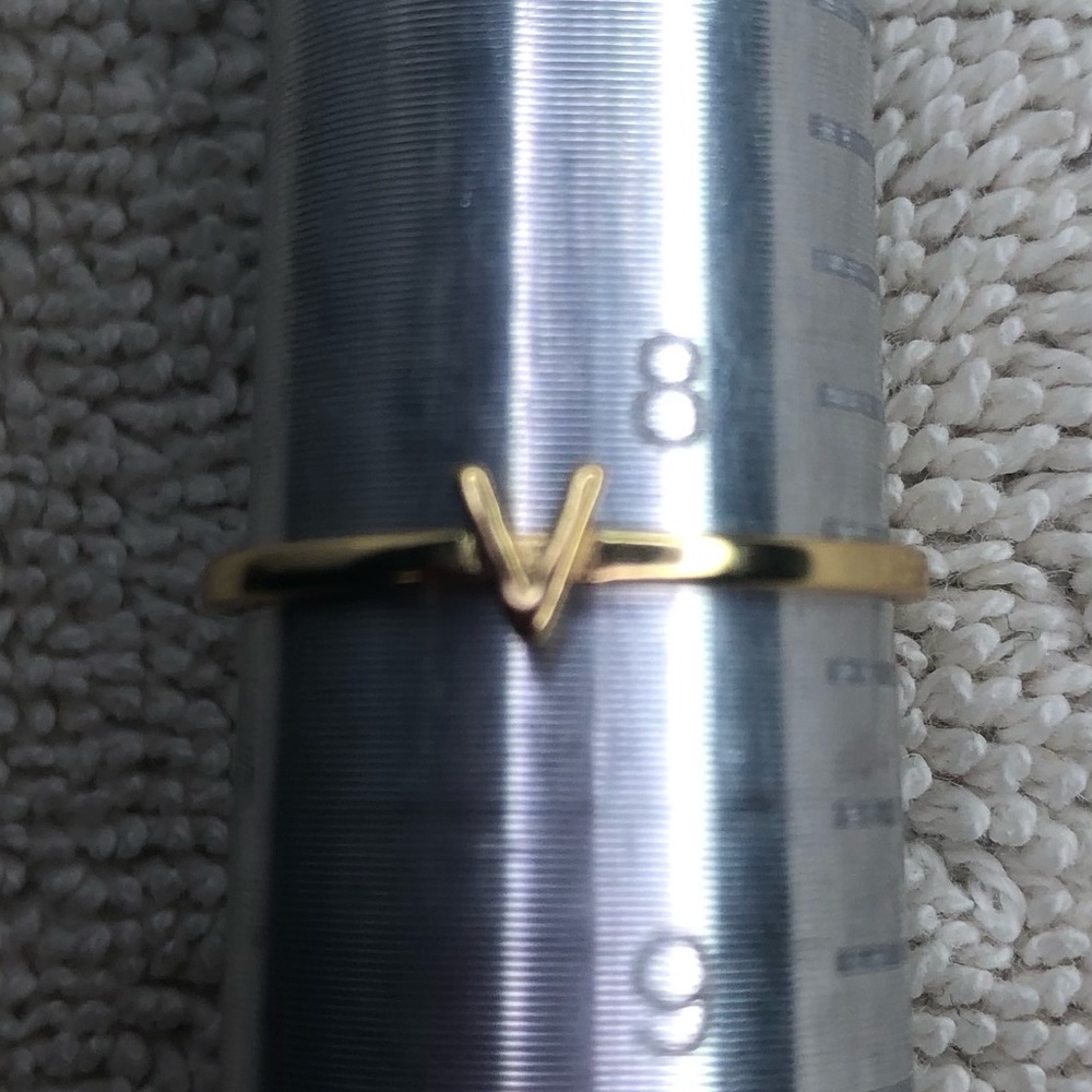 Stackable lettered rings - Picture 6 of 7
